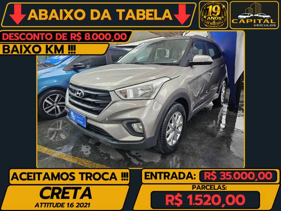 HYUNDAI CRETA 1.6 16V FLEX ATTITUDE MANUAL